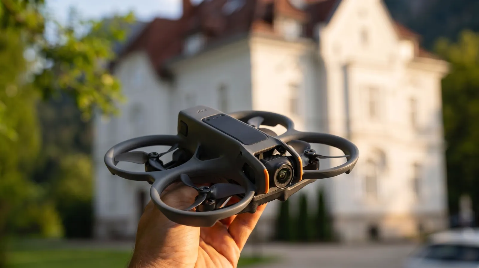 DJI Avata 2 für Indoor-Drohnenflüge und immersive Immobilientouren