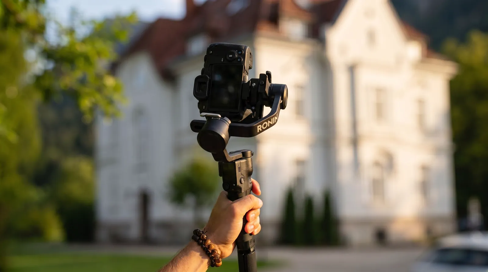 DJI Ronin Gimbal für cinematische Bodenaufnahmen und Architekturfotografie